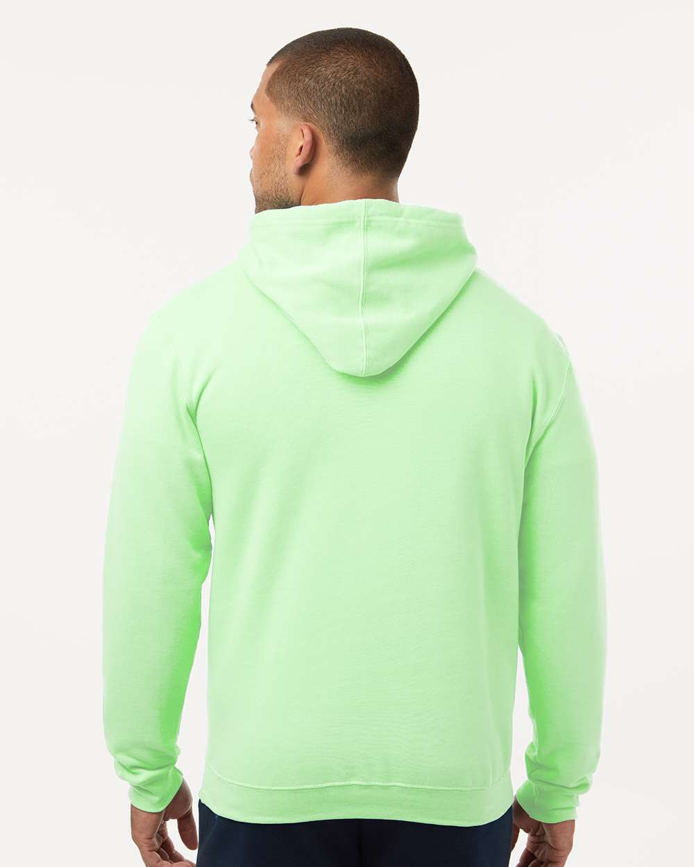 M&O 3320 Unisex Pullover Hoodie | Neo Mint
